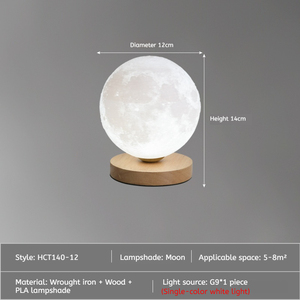 Bán Buôn Bầu Trời Đầy Sao Ánh Sáng Ban Đêm Bảng Đèn Thủy Tinh Mặt Trăng Đèn Cho Phòng Ngủ Cạnh Giường Ngủ Trẻ em' Phòng - Product Image 5