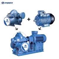 Pompe centrifuge à eau à double aspiration en fer haute pression série PSC 5 pouces 5,5-7,5 CV pour moteur monophasé/triphasé