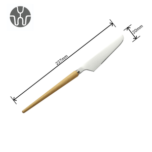 Bán buôn hiện đại phong cách nhà hàng <span class=keywords><strong>Flatware</strong></span> sets tùy chỉnh 18/10 di động thiết lập dao kéo gỗ xử lý cho bữa ăn tối - Product Image 4