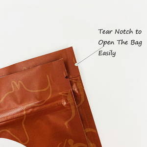 Custom Matte Finish Gravure Printed Stand up Pouch Ziplock Coffee <b>Packaging</b> <b>Bags</b> - Product Image 3