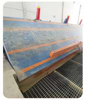 Personnalisé 10-150T Rabat Latéral Hydraulique Plate-Forme De Déchargement Conteneur Tilter Drive-over Grand Camion Dumper
