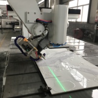 Ganger CNC 5 axes Pont scie GQ-3220D pierre cnc machine à onglet pour comptoir pierre décoration