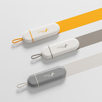 Boîte à pilules portable de style nordique en ABS de la marque Shixia, 3 compartiments, distributeur de comprimés, kit de rangement pour médicaments, organiseur, étui à pilules