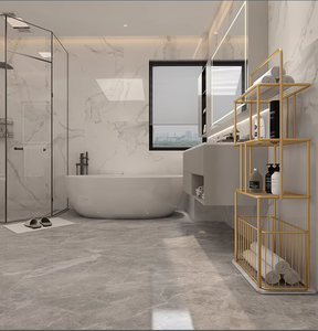 Étagère <span class=keywords><strong>de</strong></span> <span class=keywords><strong>salle</strong></span> <span class=keywords><strong>de</strong></span> <span class=keywords><strong>bain</strong></span> dorée, noire et blanche à 3 niveaux, porte-serviettes autoportant, étagère à vêtements avec base en marbre - Product Image 3