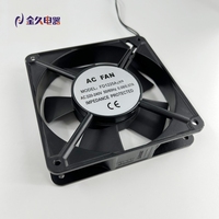Haute vitesse 110-240v ventilateur de refroidissement à flux axial compresseurs d'air à faible bruit à effet de serre à usage industriel lames en métal PBT OEM pris en charge