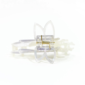 YIYI Molletta per Capelli Unisex in Acetato 9,2 cm, Design Fata Colorato e Alla Moda con Diamanti, Trasparente e Personalizzabile - Product Image 5