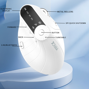 Souris ergonomique verticale multi-appareils JOMAA avec réglage des fonctions, rechargeable, <span class=keywords><strong>sans</strong></span> <span class=keywords><strong>fil</strong></span> 2.4G, souris BT pour PC et tablette - Product Image 3