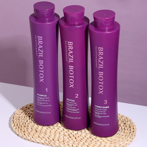 Tratamiento de <span class=keywords><strong>Keratina</strong></span> Brasileña con Proteínas Profesional Alisador y Suavizante <span class=keywords><strong>Sin</strong></span> Formaldehído de Marca Blanca al por Mayor - Product Image 4