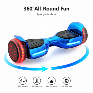 Off Road Stylish Design Lithium Battery <b>Light</b>-<b>up</b> <b>Wheel</b> Self Balancing <b>Scooter</b> for Adult Personal Transport QK-T6 Dual-System Saf - Product Image 5
