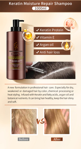 KUPA – shampooing <span class=keywords><strong>professionnel</strong></span> Anti-pelliculaire <span class=keywords><strong>sans</strong></span> huile de <span class=keywords><strong>Silicone</strong></span>, kératine duveteux, Volume supplémentaire - Product Image 4