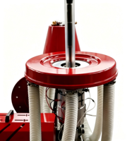 Machine de soufflage de film gravimétrique à haute vitesse 1600 mm pour film de sac LDPE/HDPE, monocouche, à vis simple, avec enroulement automatique - Usine