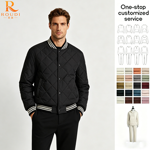 Giacche Varsity da Uomo Personalizzate all'Ingrosso, Corpo in Lana Pesante, Maniche in Pelle, Frontale Ricamato, Vestibilità Ampia, Taglie Lunghe - Product Image 2