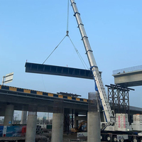 Pont piétonnier préfabriqué en acier léger au design moderne avec services de soudage et de découpe