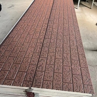 Panneau isolant en Pu pour décoration murale extérieure de villa, maison préplumée, 10/16/20mm,