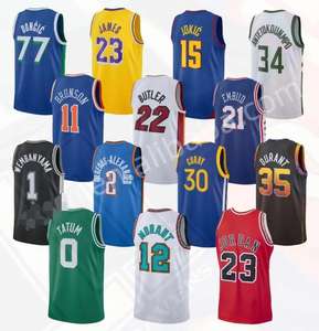 アメリカ男子バスケットボールジャージーインディアナハリバートンスタイルアメリカ夏ファッション通気性シャツ刺繍ロゴステッチデザイン - Product Image 6