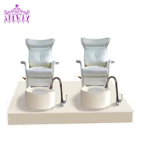 2021 white salon spa pedicure chairs remote control