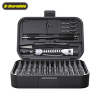 E-durable 130 en 1 Jeu de tournevis de précision magnétique Jeu de tournevis portable Jeu de tournevis pour réparation électronique Outils
