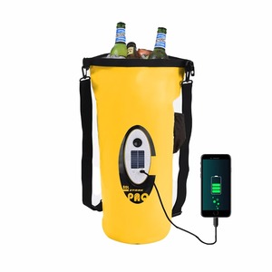 Portable Foldable Solar Camping Light Waterproof Solar Outdoor Light Cycling Travel Bag Warning Lights <b>Bluetooth</b> <b>Speaker</b> - Product Image 1