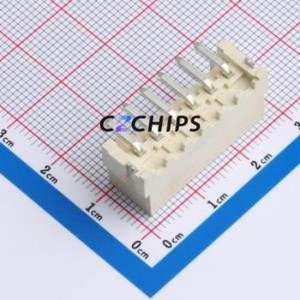 WAFER-VH3.96-6PLT-W1-P Wire-to-Board Pin Header SMD,P=3.96mm Connector 1x6P 3.96mm Vertical Mount 6P - Product Image 2