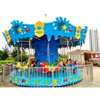 Jeu de carnaval de luxe Autres installations de parc d'attractions Fairground Merry Go Round Soft Play Carrousels musicaux Cheval à vendre