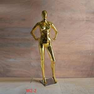Shinny Gold Chrome Manequin Zilveren Gouden Maniquies Display Kleding Winkel Vrouwen <span class=keywords><strong>Full</strong></span> <span class=keywords><strong>Body</strong></span> Glasvezel Mannequins Vrouwelijke - Product Image 3