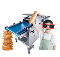 Machine à découper le pain et les gâteaux électrique 220v entièrement automatique grande capacité trancheuse de sacs carrés personnalisée continue nouvelle farine de blé