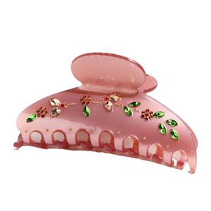 Pinces à <span class=keywords><strong>cheveux</strong></span> en acétate pour femmes et filles, élégantes, à la mode, strass, cristal, été, <span class=keywords><strong>2022</strong></span>, Offre Spéciale - Product Image 6