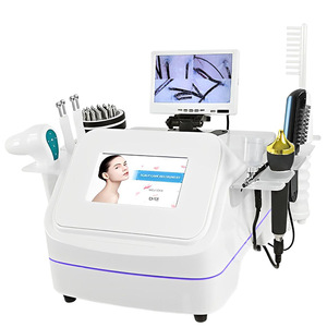 Analizador de cuero cabelludo 7 en 1 al por mayor, detector de piel de folículo piloso, terapia de cámara de cuero cabelludo, máquina portátil de análisis de cuero cabelludo - Product Image 5