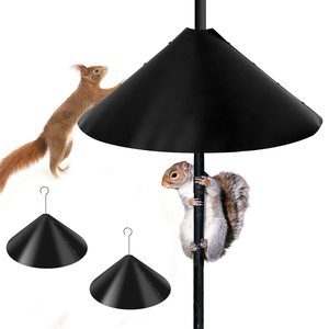 Protector de Casa para Pájaros Petdom de 18 Pulgadas, Protección Envolvente Contra Ardillas, Deflector de Ardillas para Poste de Comedero de Pájaros - Product Image 1