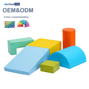 6-Mảnh Bé Leo Núi Khối Thời Gian Chơi Và Leo Lên Mềm Chơi Thiết Lập Trong Nhà Chơi Phòng Tập Thể Dục Mềm Chơi Leo Núi Cho Trẻ Mới Biết Đi - Product Image 1