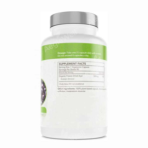כמוסות תמצית אסאי טבעיות 100% טהורות של AegleWell OEM, תוסף תזונה פרטי, כמוסות אסאי - Product Image 2
