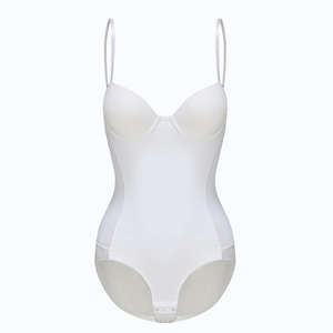 卸売 レディース 産後リカバリー ボディシェイパー お腹コントロール アンダーワイヤーブラ 調節可能なストラップ クロッチオープン シェイプウェア ボディスーツ - Product Image 6