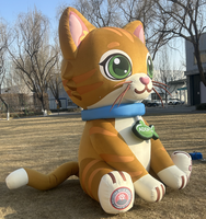 Modèle publicitaire gonflable personnalisé pour fêtes en plein air, personnage de dessin animé géant, costume gonflable, mascotte, décoration