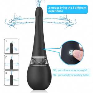 圧力ポンプスプレー水吸引電気ABSシリコンアナルホースクリーナー大人の大人のおもちゃサプライヤー工場価格 - Product Image 5