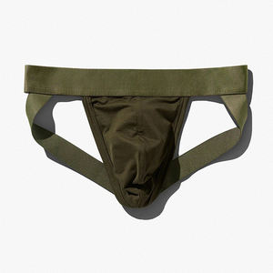 Ropa interior masculina tipo jockstrap, sexy, de lyocell, ropa interior deportiva transpirable para hombre, tanga con abertura en la parte trasera. - Product Image 2