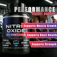 Complément Herbal OEM : Capsules d'Oxyde Nitrique Extra Fortes avec L-Arginine et L-Citrulline pour Hommes – Soutien Musculaire Premium à base de Maca