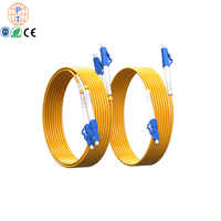 Jumper Serat Optik LC SC Single-mode OS2, Jumper SC/APC, Cocok untuk Kabel Komunikasi FTTH