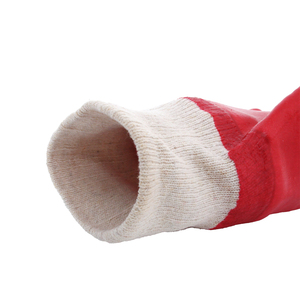 Sarung Tangan Keselamatan Tahan Air Tahan Asam & Alkali Lateks Karet Alam Murah Merah SAFETYBOY YL1142 Sarung Tangan Kerja Logo Kustom - Product Image 3