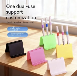 Soporte y Base para Teléfono Móvil con Tarjetero, Portátil para Escritorio, con Logotipo Personalizado, <span class=keywords><strong>Regalos</strong></span> <span class=keywords><strong>Publicitarios</strong></span> al por Mayor - Product Image 1