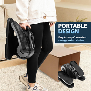 Máquina Elíptica Eléctrica Debajo del Escritorio Más Vendida, Mini Entrenador Elíptico para Ejercicio <span class=keywords><strong>con</strong></span> Correas para los Pies que Evitan que los Pies se Deslicen - Product Image 1