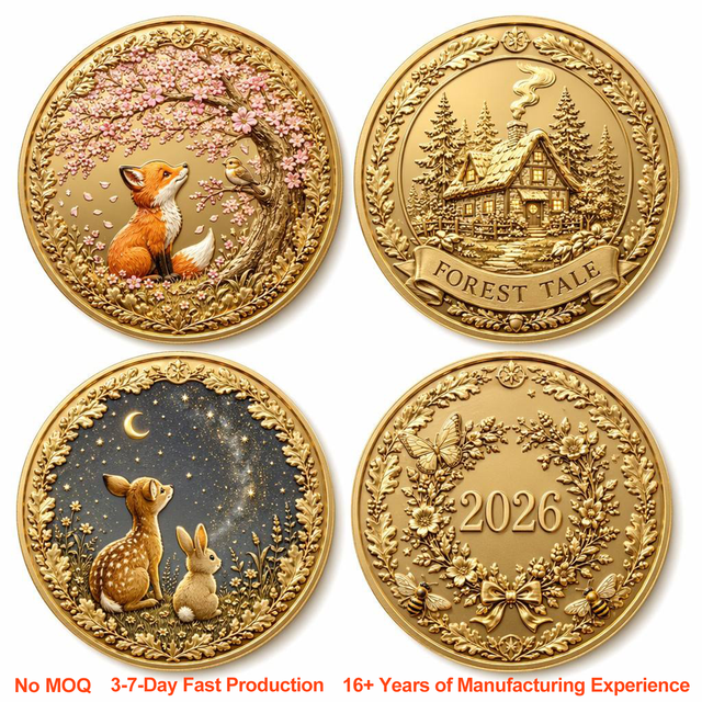 Centennial Souvenir Coin with Stock a Century of Stories 1926-2026 Friendship Themed Collectible Commemorative Metal Coin Gift