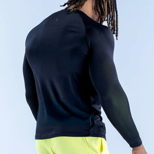 <span class=keywords><strong>Camisetas</strong></span> <span class=keywords><strong>de</strong></span> Entrenamiento <span class=keywords><strong>de</strong></span> Manga Larga <span class=keywords><strong>de</strong></span> Compresión <span class=keywords><strong>de</strong></span> Spandex Ligero con Mangas Raglán, Ajustadas y Personalizadas 2025, Lisas y sin Estampado - Product Image 2