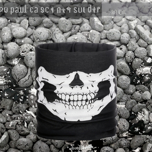 Multicolor Polyester Skull Ghost Head Sporty Balaclava Hood Warm Full Neck <strong>Face</strong> <strong>Shield</strong> Mask for Outdoor Cycling Motorcycle - Product Image 2