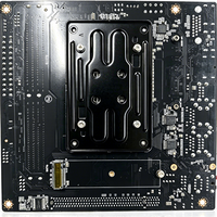 TOPC AMD Ryzen 9 8945HS SOC Motherboard 170x170mm Dual 2.5G LAN PCIe4.0 X8 DDR5 128GB Visi Mesin Komputasi Tepi Industri
