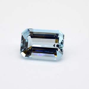Piedra preciosa aguamarina natural 9,00 Cts Octagon Cut AA + Blue Anabiya Gems Africa Origin para la fabricación de joyas - Product Image 1