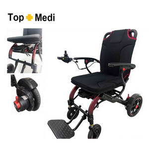 Compagno di Viaggio Perfetto: Sedia a Rotelle Elettrica Ultra-Leggera da 16,8 kg, Mix di Fibra di Carbonio/Lega di Alluminio, Batteria a Lunga Durata - Product Image 1