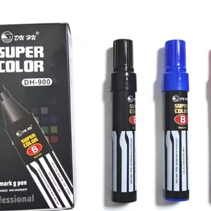 Marcadores Permanentes Resistentes al Agua con Punta de Cincel, Venta al Por Mayor, Éxito de Ventas en el Mercado Africano, Buen Rendimiento, Tinta Indeleble de Color - Product Image 3