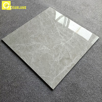 Carreaux de sol en marbre de porcelaine bon marché pour salle de bain et salon