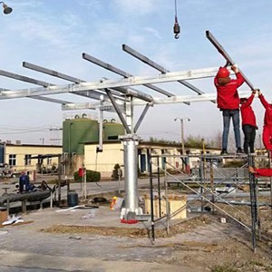 Approvisionnement d'usine Meilleur <span class=keywords><strong>prix</strong></span> 10KW Système de suivi de panneaux solaires à double axe Tous les composants clés, y compris le traqueur <span class=keywords><strong>solaire</strong></span> à entraînement d'orientation - Product Image 6