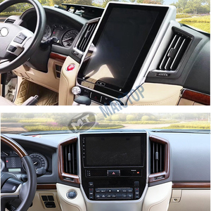 Maictop-piezas de madera de melocotón para land cruiser <span class=keywords><strong>lc</strong></span> <span class=keywords><strong>200</strong></span> Lc200 Fj200 2008-2021, accesorios para el interior del coche, mejora - Product Image 6
